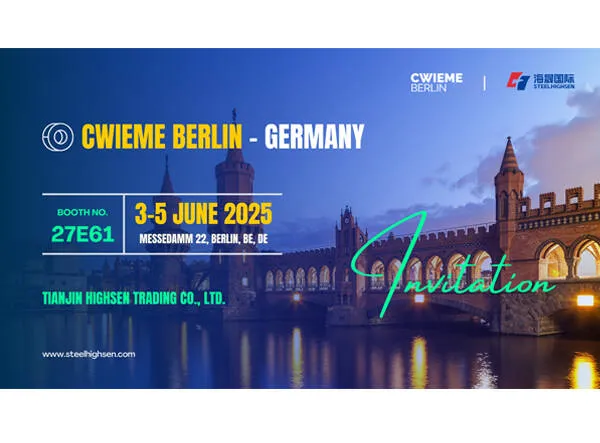 Steelhighsen to Exhibit at CWIEME Berlin 2025